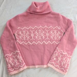 Vintage Rue 21 Pink Turtle Neck Sweater Size M